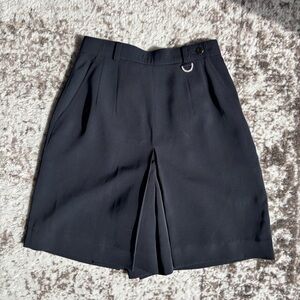 Vintage Christian Dior SPORTS Tailored Bermuda Skort with CD button